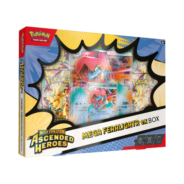 Ascended Heroes Mega Feraligatr ex Box