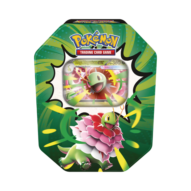 Ascended Heroes Mega Meganium ex Tin