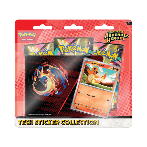 Ascended Heroes Tech Sticker Collection Charmander