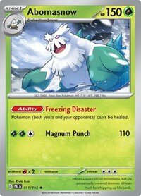 011/193 PAL - Abomasnow