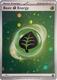 001 SVE - Basic Grass Energy (Cosmos Holo)
