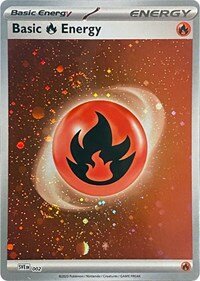 002 SVE - Basic Fire Energy (Cosmos Holo)
