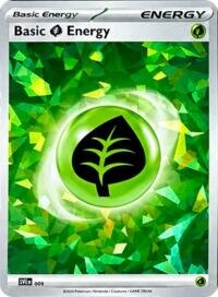 009 SVE - Basic Grass Energy (Cracked Ice Holo)