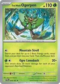 024/167 TWM - Teal Mask Ogerpon