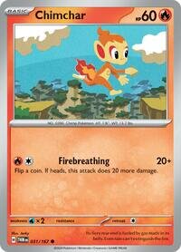031/167 TWM - Chimchar