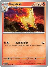020/142 SCR - Rapidash