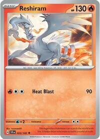 022/142 SCR - Reshiram