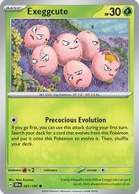 001/191 SSP - Exeggcute
