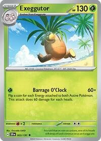 003/191 SSP - Exeggutor