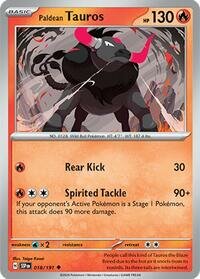 018/191 SSP - Paldean Tauros