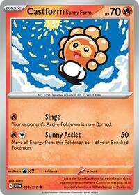 020/191 SSP - Castform Sunny Form