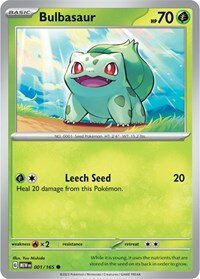001/165 MEW - Bulbasaur