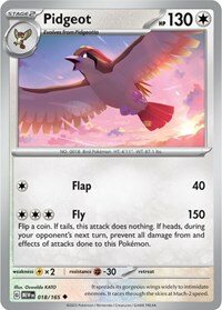 018/165 MEW - Pidgeot