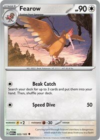 022/165 MEW - Fearow