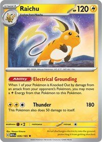 026/165 MEW - Raichu