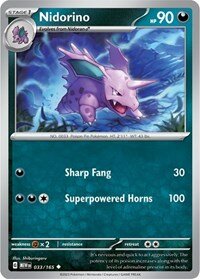 033/165 MEW - Nidorino