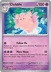 036/165 MEW - Clefable