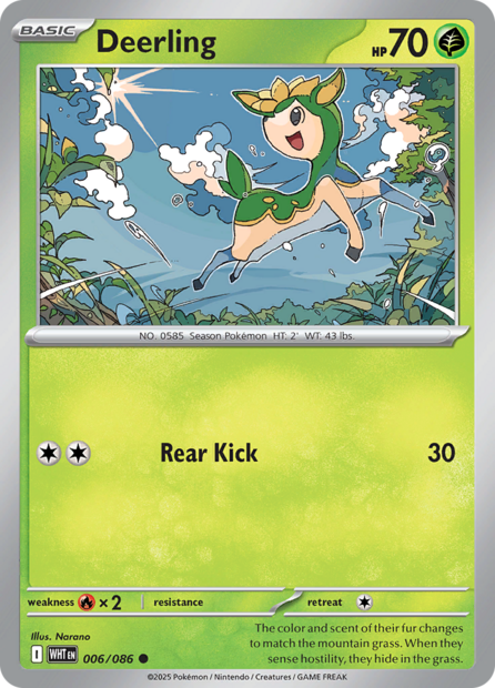 006/086 WHT - Deerling