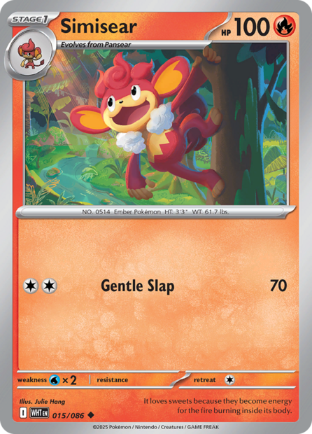 015/086 WHT - Simisear Pok&eacute;ball Holo