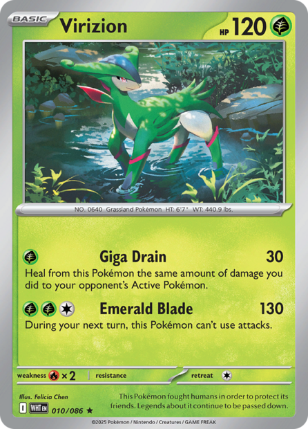 010/086 WHT - Virizion Masterball Holo