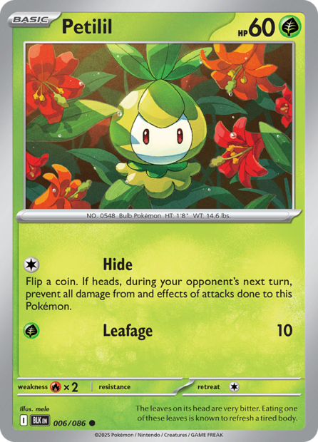 006/086 BLK - Petilil Masterball Holo