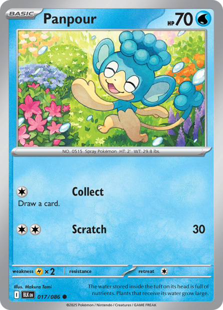 017/086 BLK - Panpour Masterball Holo