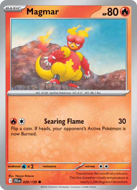 020/159 JTG - Magmar