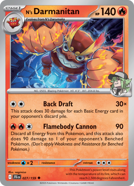 027/159 JTG - N's Darmanitan
