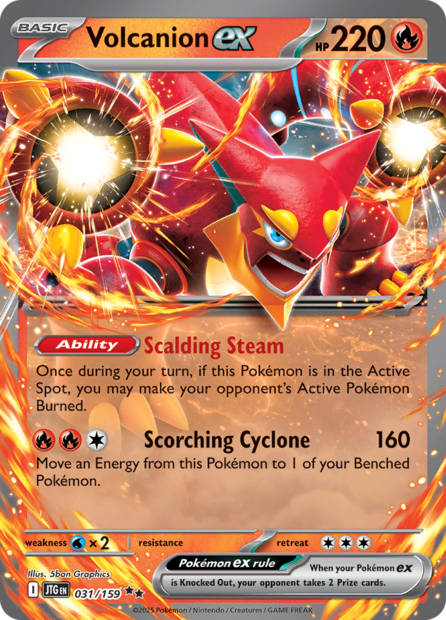 031/159 JTG - Volcanion ex
