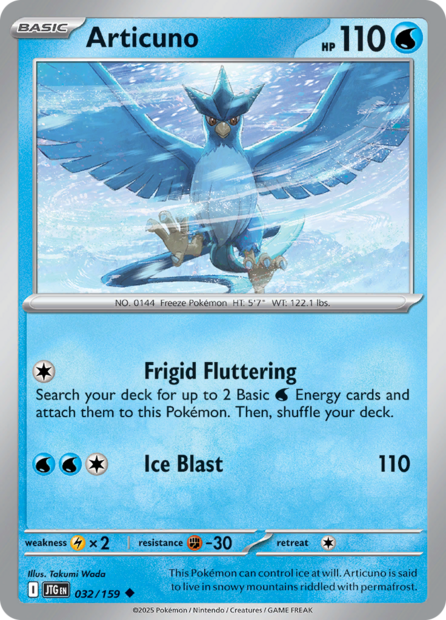 032/159 JTG - Articuno