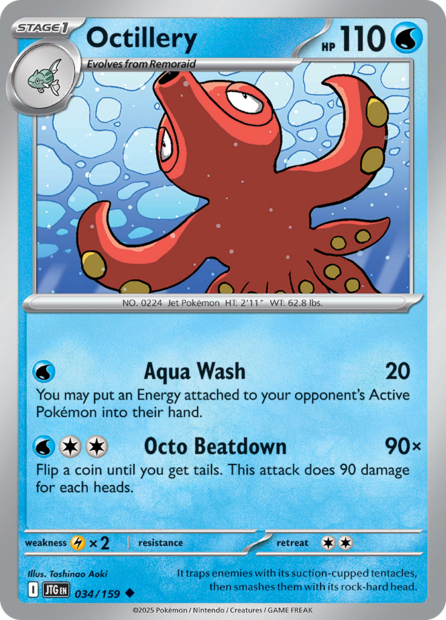 034/159 JTG - Octillery
