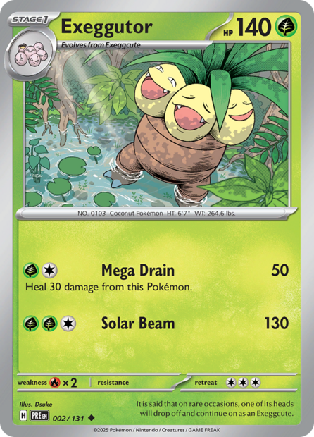 002/131 PRE - Exeggutor