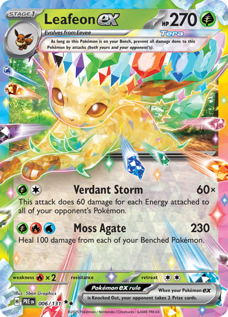 006/131 PRE - Leafeon ex