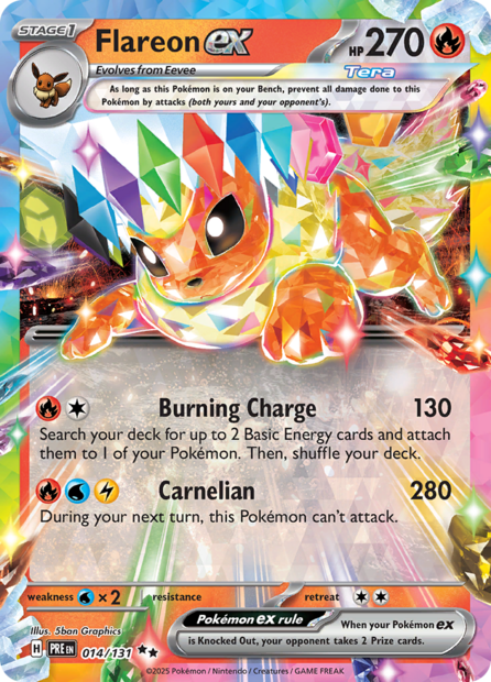 014/131 PRE - Flareon ex