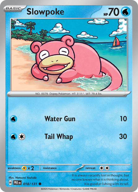 018/131 PRE - Slowpoke Masterball Holo