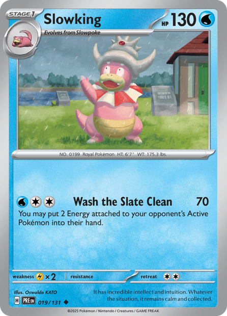 019/131 PRE - Slowking Masterball Holo