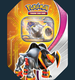 Pokemon - Paradox Destinies Tin Iron Boulder EX