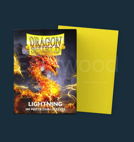 Dragon Shield Lightning - Matte Dual Sleeves - Standard Size