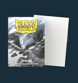 Dragon Shield Snow - Matte Dual Sleeves - Standard Size