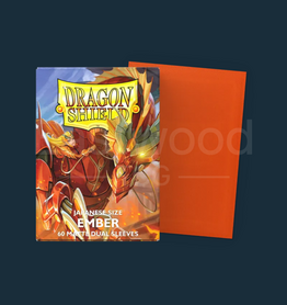 Dragon Shield Ember - Matte Dual Sleeves - Japanese Size