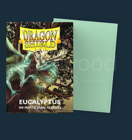 Dragon Shield Eucalyptus - Matte Dual Sleeves - Standard Size
