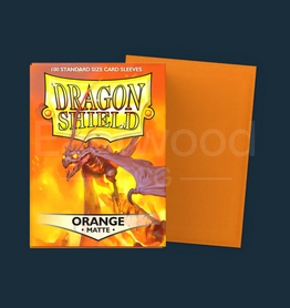 Dragon Shield Orange - Matte Sleeves - Standard Size