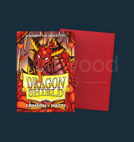 Dragon Shield Crimson - Matte Sleeves - Japanese Size