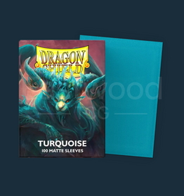 Dragon Shield Turquoise - Matte Sleeves - Standard Size