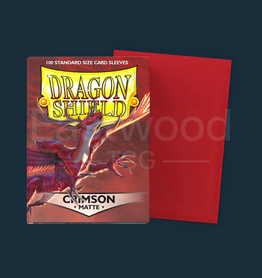 Dragon Shield Crimson - Matte Sleeves - Standard Size