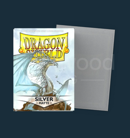 Dragon Shield Silver - Matte Sleeves - Standard Size