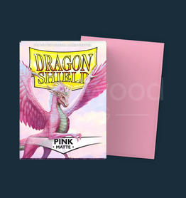 Dragon Shield Pink - Matte Sleeves - Standard Size