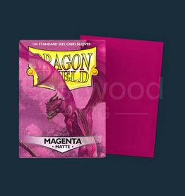 Dragon Shield Magenta - Matte Sleeves - Standard Size